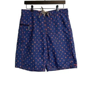 Men's Printed Wavefarer Board Shorts 32